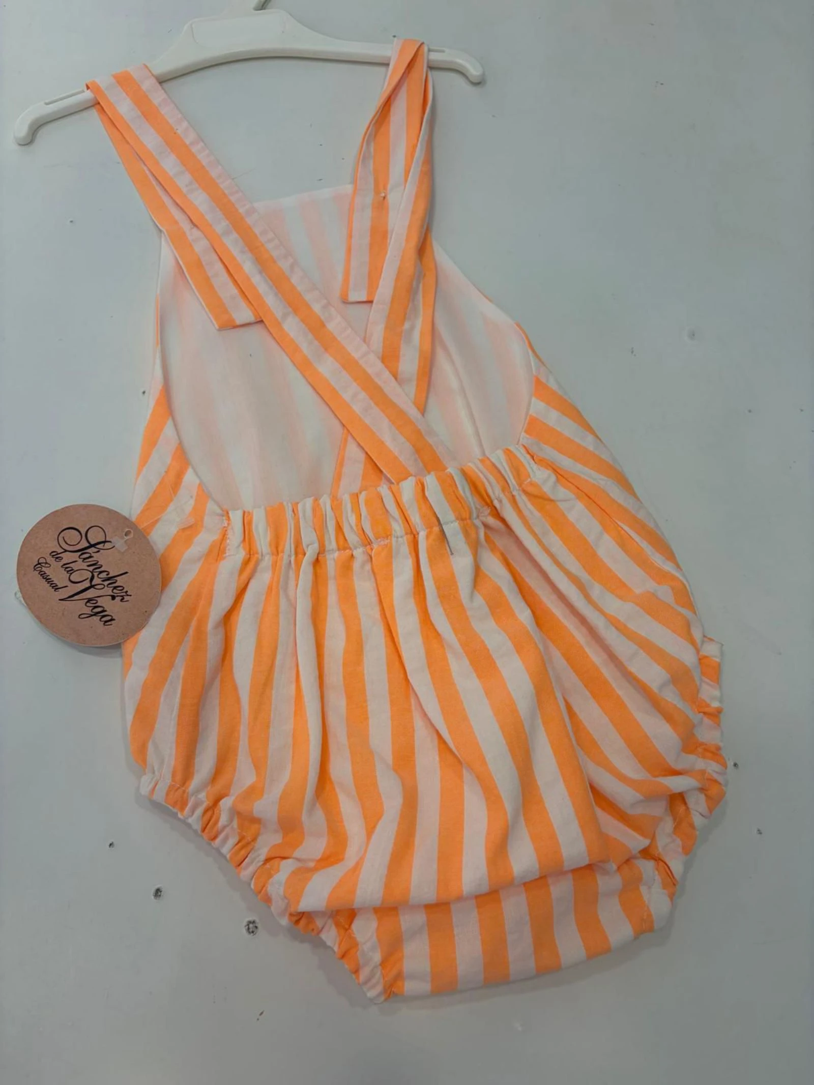 Striped pinafore – photo 4